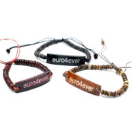 Kokosarmband med Slogan - Euro4Ever