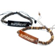 Kokosarmband med Slogan - Euro4Ever
