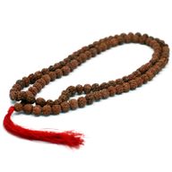 108 Rudraksha Mala - Brun