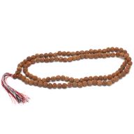 108 Rudraksha Mala - Naturlig