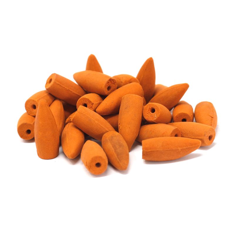 Tillbakaflöde Rökelsekoner 500g - Bärnsten (ca 225 st)