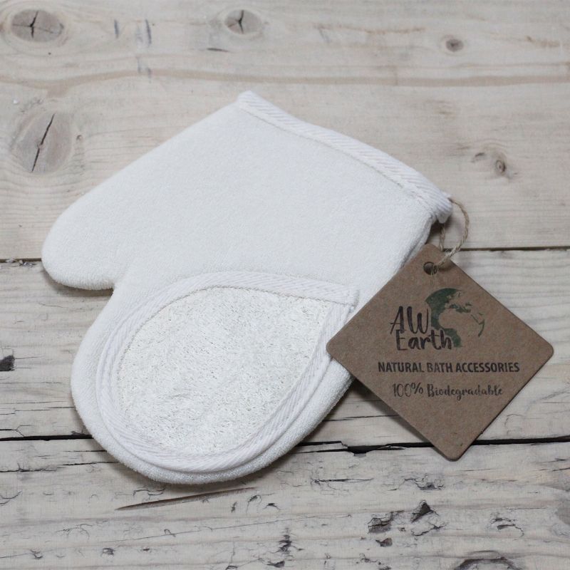 Naturliga Exfolierande Svampar av Luffa - Handske