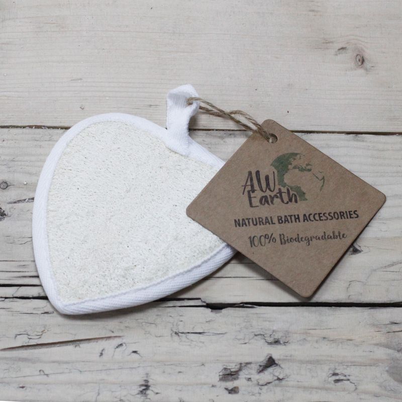 Naturliga Exfolierande Svampar av Luffa - Hjärta