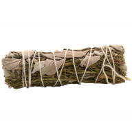 Smudge Stick - Vit Salvia & Vinruta 10 cm