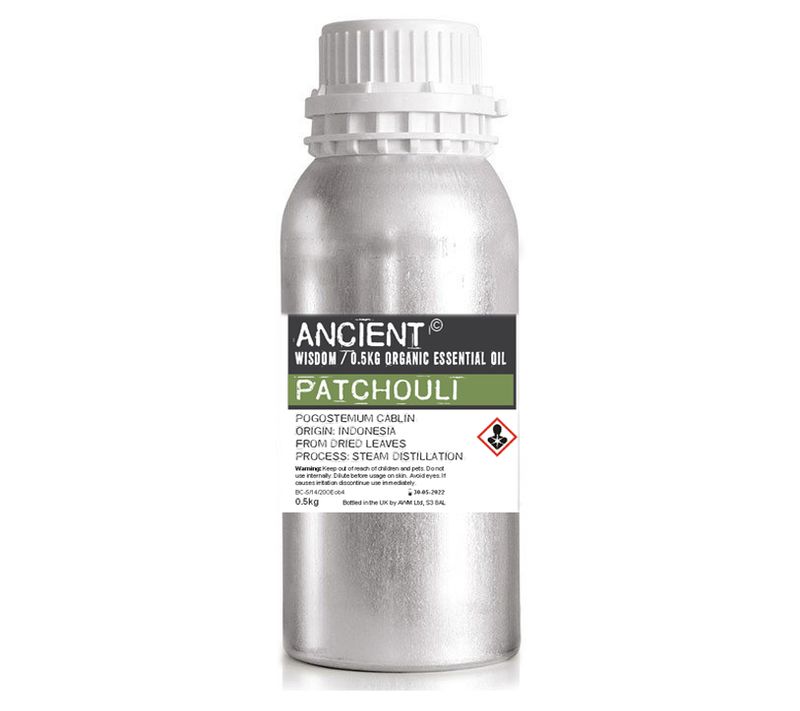 Patchouli Ekologisk Eterisk Olja 0.5kg
