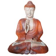 Handsnidad Buddhastaty - 60cm Undervisning