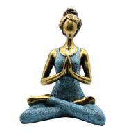Yogadam Figur -  Brons & Turkos 24cm