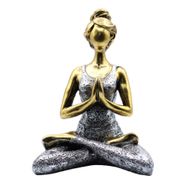 Yogadam Figur -  Brons & Silver 24cm