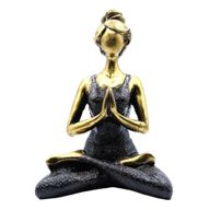 Yogadam Figur -  Brons & Svart 24cm