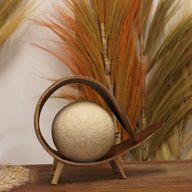 Naturlig Kokoslampa - Naturlig Slinga - Utan Kabel