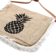 Fransväska - Ananas Tryck