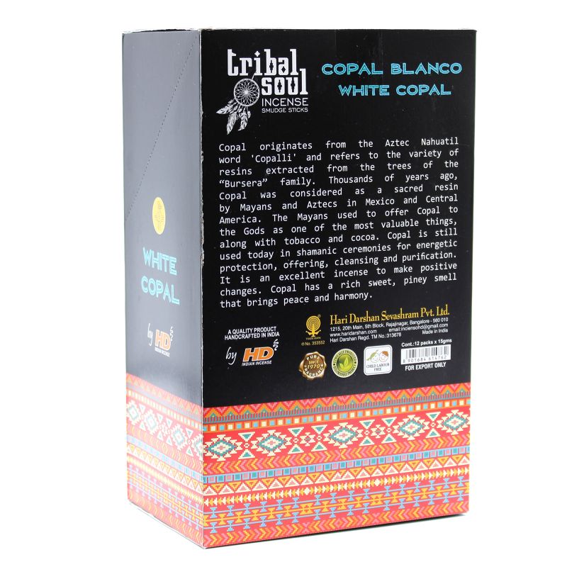 Tribal Soul Rökelsepinnar - Vit Kopal