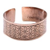 Tibetanskt Armband av Koppar - Livets Blomma