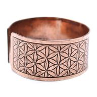 Tibetanskt Armband av Koppar - Livets Blomma