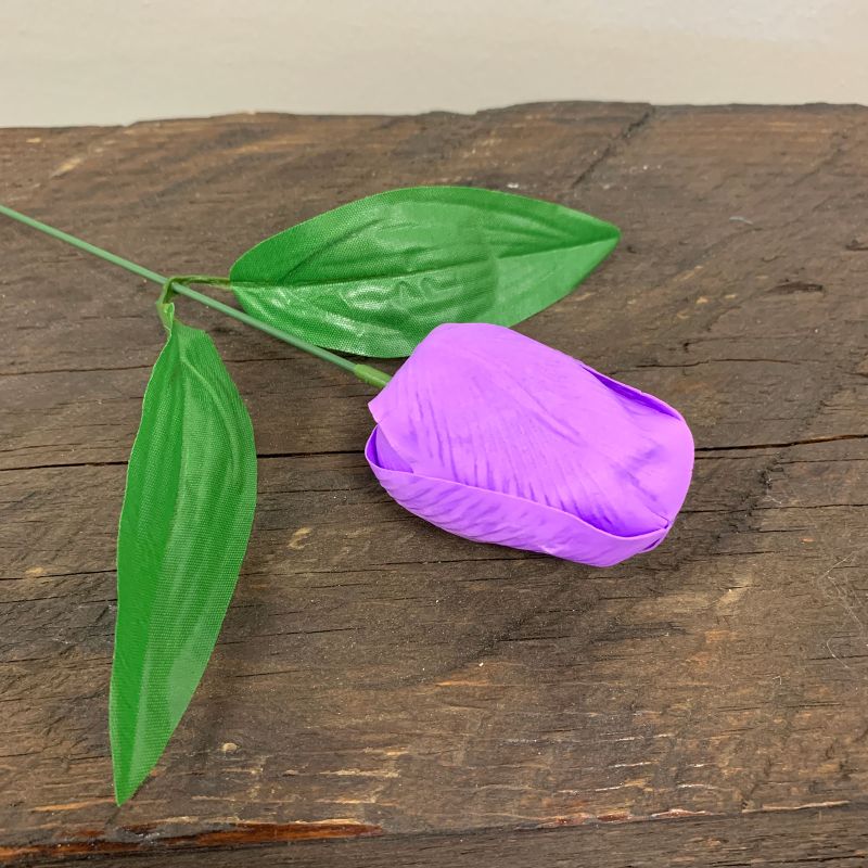 Tvålblommor till Hantverk - Mellanstor Tulpan - Lavendel