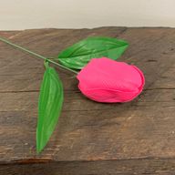 Tvålblommor till Hantverk - Mellanstor Tulpan - Mörkrosa