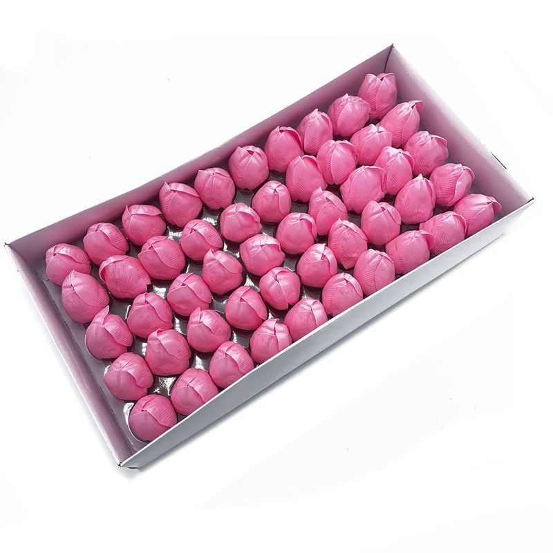 Tvålblommor till Hantverk - Mellanstor Tulpan - Rosa