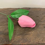 Tvålblommor till Hantverk - Mellanstor Tulpan - Rosa