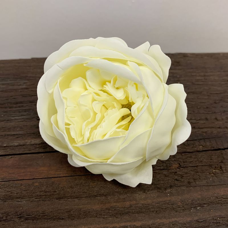 Tvålblommor till Hantverk - Extra Stor Pion - Vit