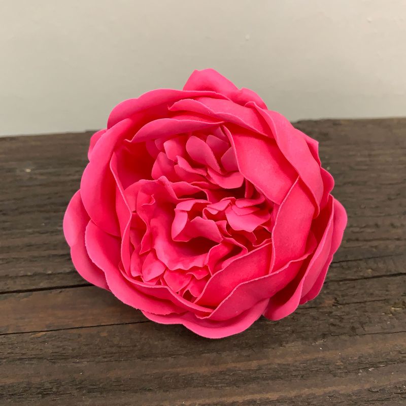 Tvålblommor till Hantverk - Extra Stor Pion - Mörkrosa