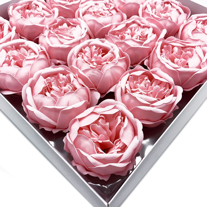 Tvålblommor till Hantverk - Extra Stor Pion - Ljusrosa