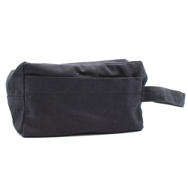 Svart Necessär i Bomull - 20x12x6 cm
