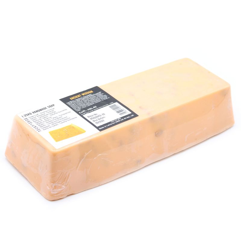 Handgjord Tvållimpa 1.25kg - Apelsin
