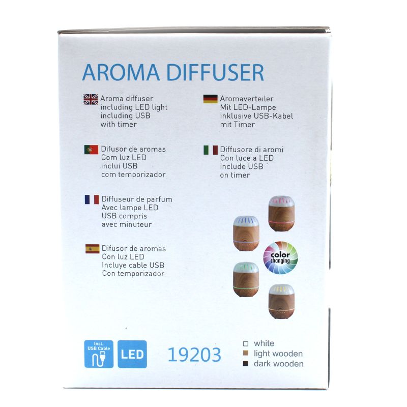 Palermo Doftspridare - USB - Ändrar Färg - Timer