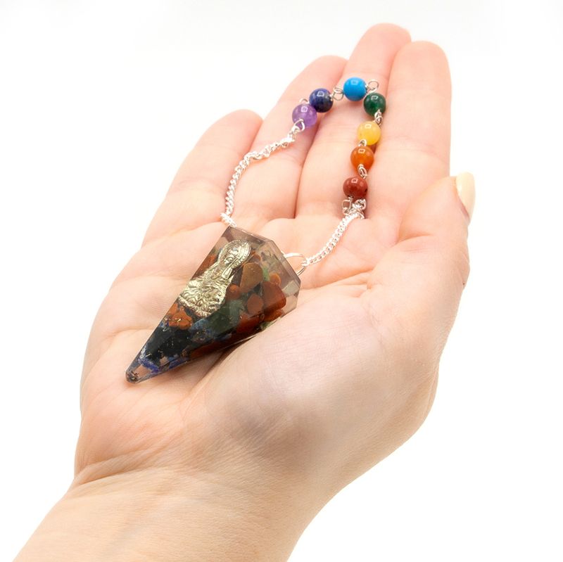 Orgonit Chakra Pendel - Buddha