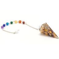 Orgonit Chakra Pendel - Hamsa