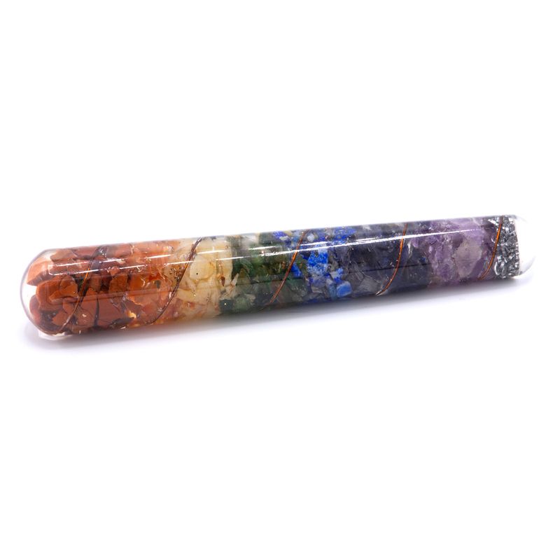 Orgonit Helande Stav  140x30mm - Chakra och Koppar