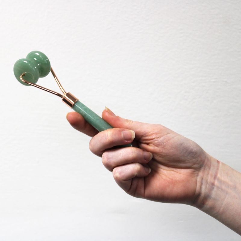 Rulle till Käklinje av Ädelsten - Jade