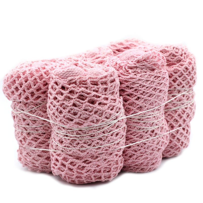 Nätväska av Ren Bomull - Rosa