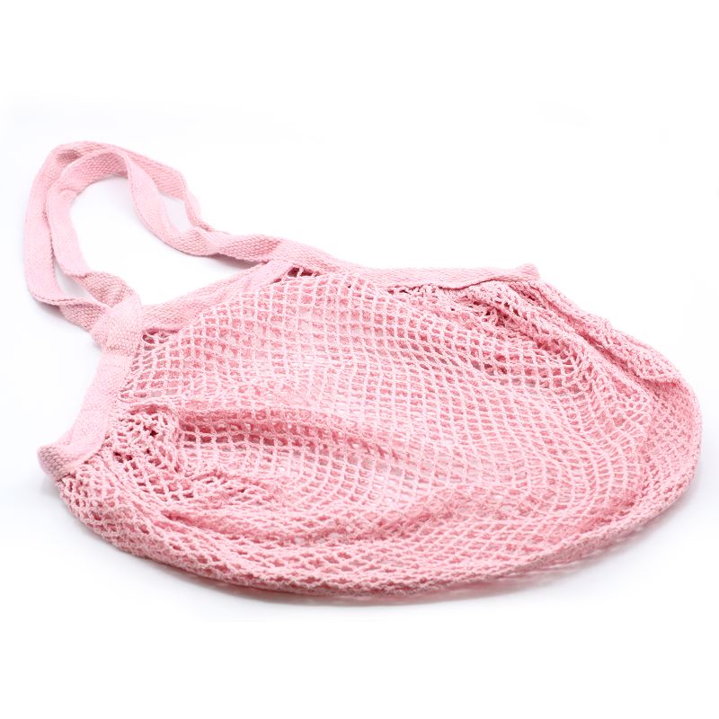 Nätväska av Ren Bomull - Rosa