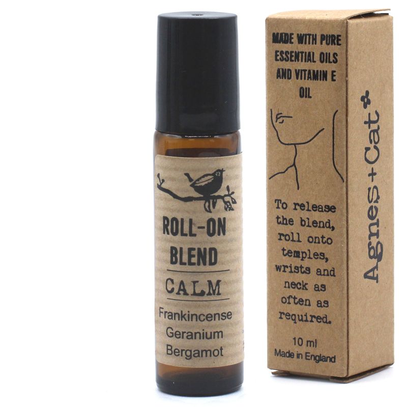 Roll On Eteriska Oljeblandningar 10ml - LUGN