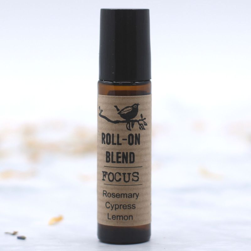 Roll On Eteriska Oljeblandningar 10ml - FOKUS