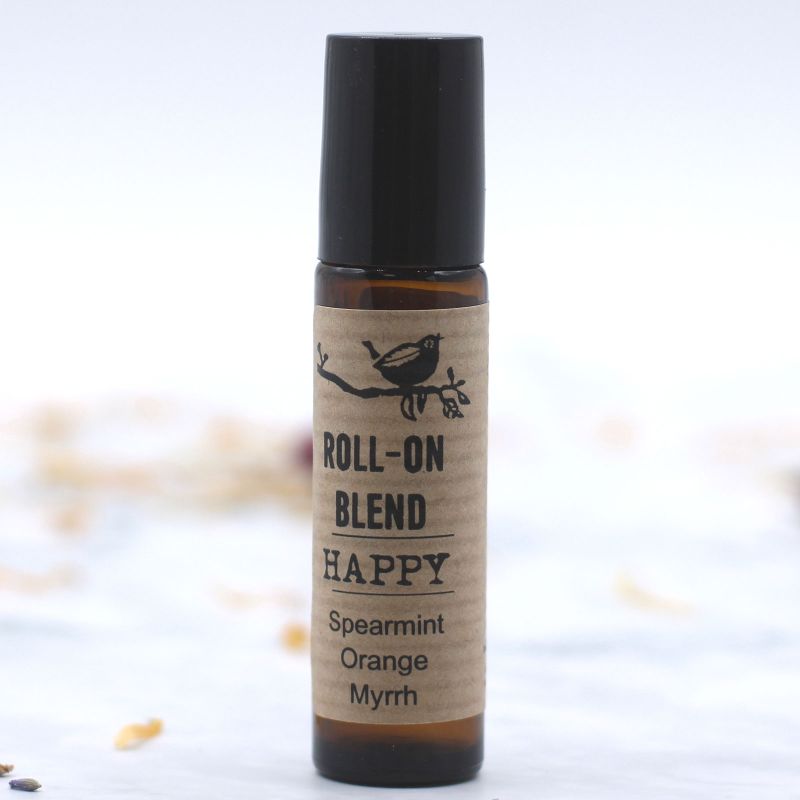 Roll On Eteriska Oljeblandningar 10ml - GLAD