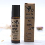 Roll On Eteriska Oljeblandningar 10ml - GLAD