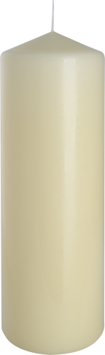 Pelarljus 80x250mm - Elfenben