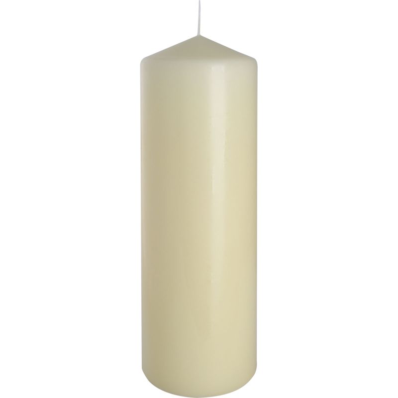 Pelarljus 80x250mm - Elfenben