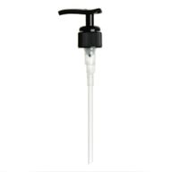 Pumpkapsyl till Bärnstensfärgad Boston-flaska (230ml & 500ml) - Svart Plast 28-410mm