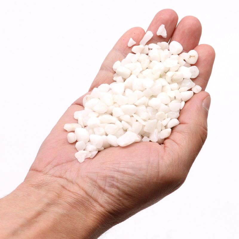 Vit Kvarts Ädelstenschips - 1kg