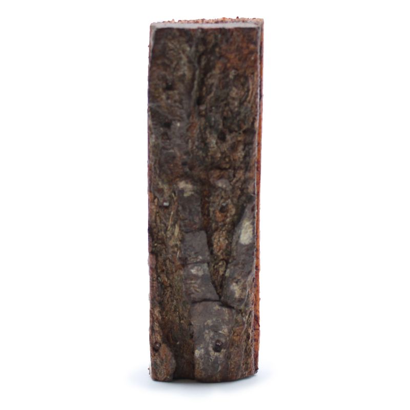 Rustik Bokstav i Bark - "I" - 7cm