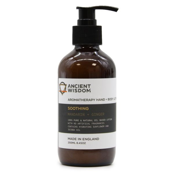 Mandarin & Ingefära Hand- & Hudkräm 250ml