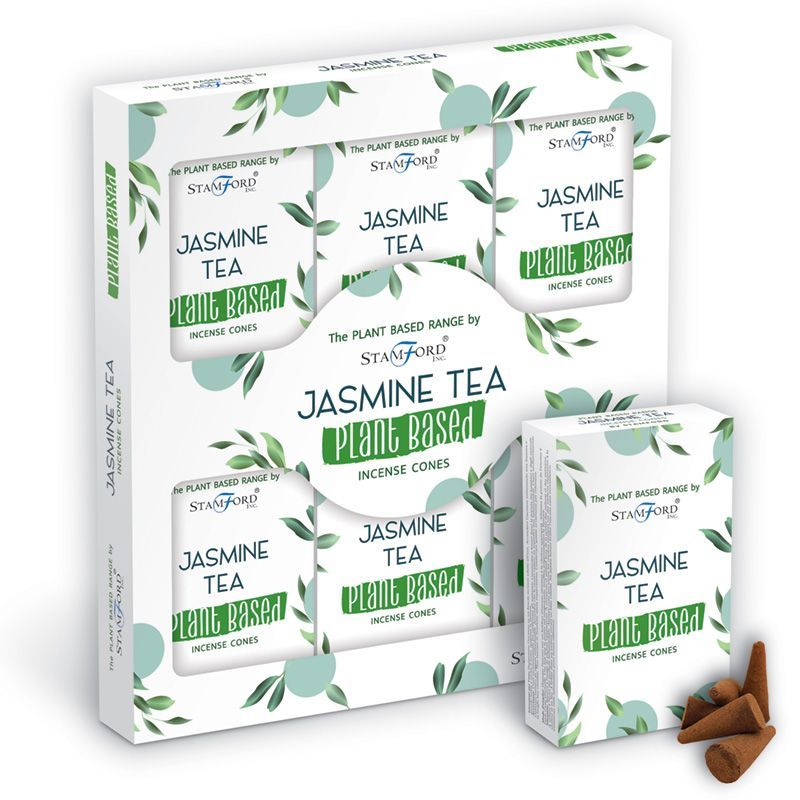 Växtbaserade Rökelsekoner - Jasminte