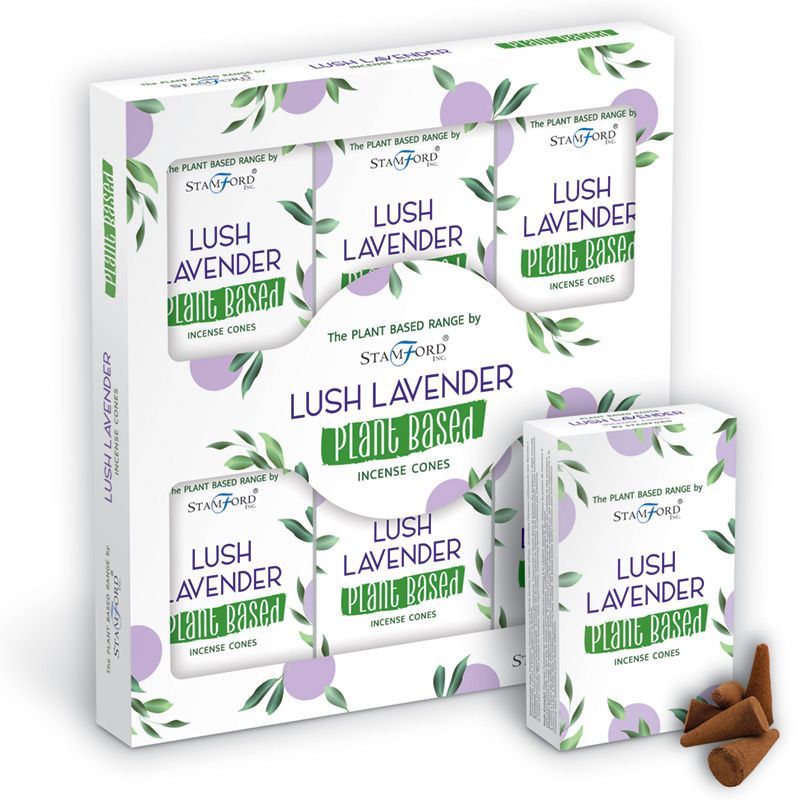 Växtbaserade Rökelsekoner - Lavendel