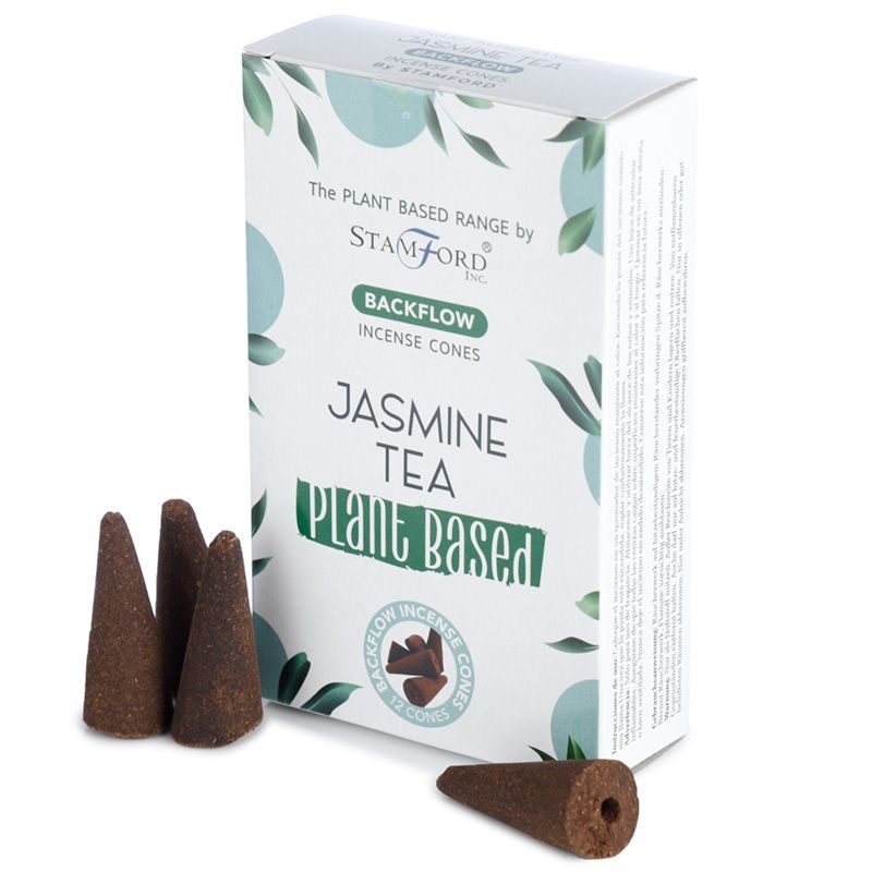 Växtbaserade Tillbakaflöde Rökelsekoner - Jasminte