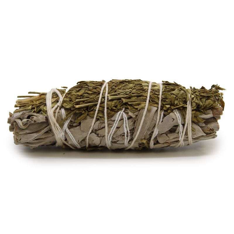 Smudge Stick - Vit Salvia & Vinruta 10cm