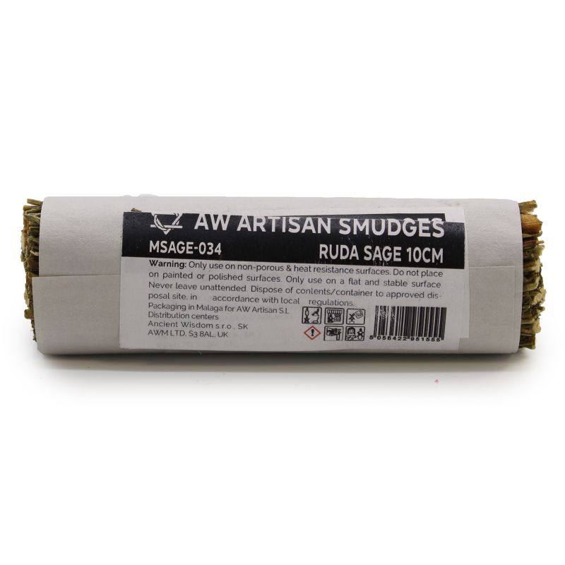 Smudge Stick - Vinruta & Salvia 10cm