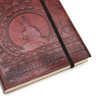 Liten Anteckningsbok med Rem - Tibetansk Mandala